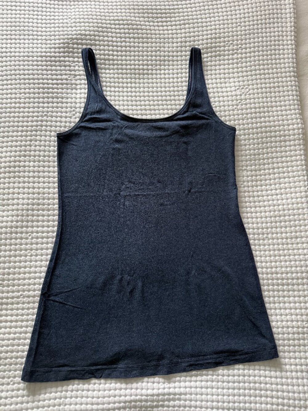Daily Tank *Vitasea - Heathered Deep Indigo